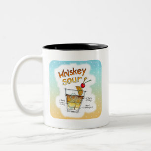 TAZAS Y COPAS - RECETA DE WHISKEY SOUR CÓCTEL DE A