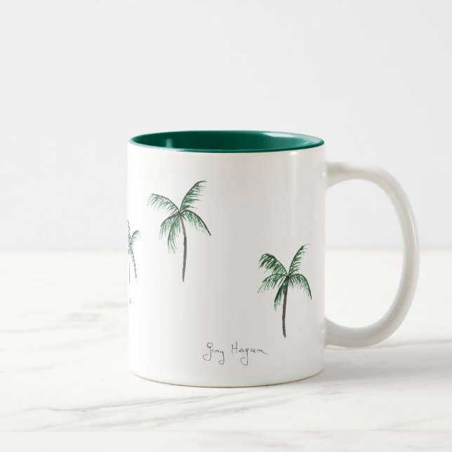 Tazas y Drinkware de las palmeras (Derecha)