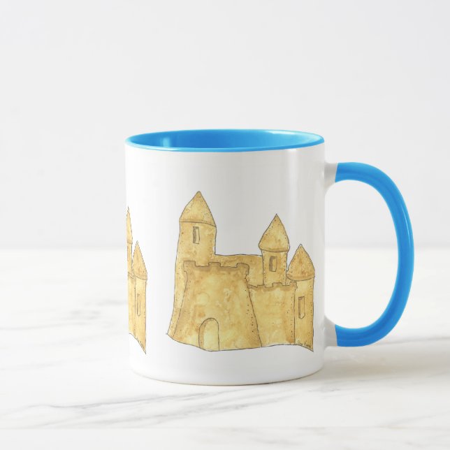 Tazas y Drinkware del castillo de la arena (Derecha)