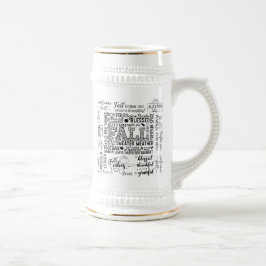 Tazas y jarras de vibraciones de otoño