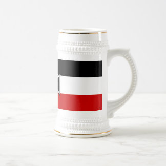 Tazas y Steins prusianos de la bandera