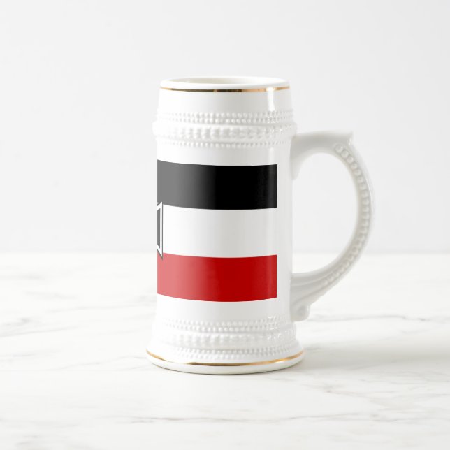 Tazas y Steins prusianos de la bandera (Derecha)