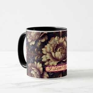 Tazas y tazas de café del día de San Valentín 'Te