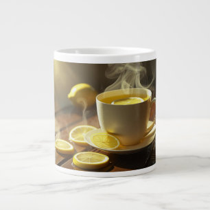 Tazas y tazas de té verde tazas de café 