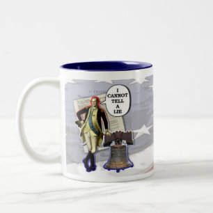 Tazas y tazas divertidas de George Washington