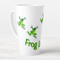 Tazas y tazas para amantes de ranas lindas