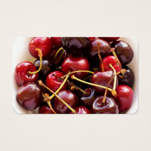tazón de cerezas