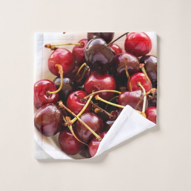 tazón de cerezas (Toallita)