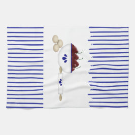 Tazón De Cerezas Toalla De Cocina