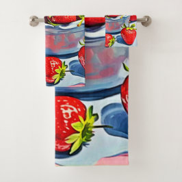 Tazón de fresa fresca