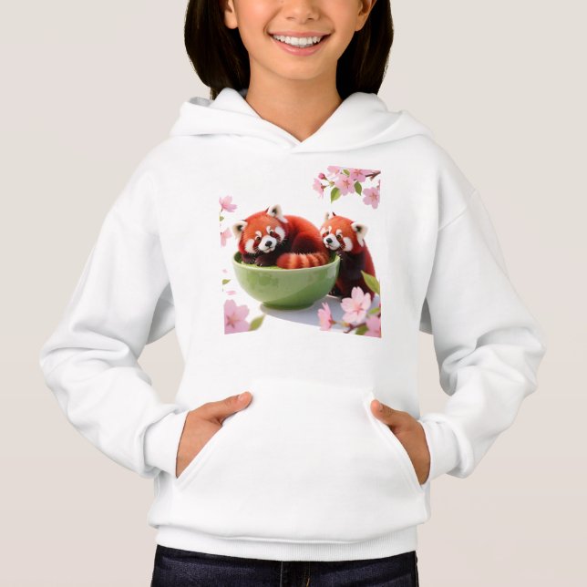 Tazón de Matcha de Panda Rojo (Anverso)