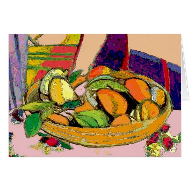 Tazón de vida de fruta (Anverso (Horizontal))