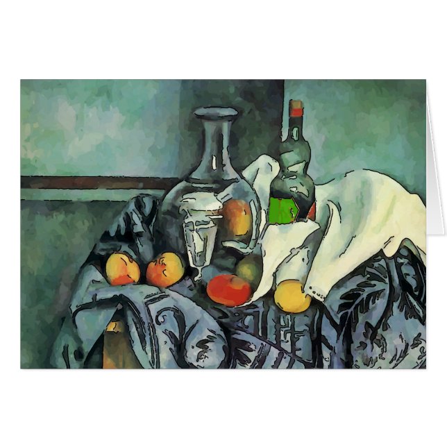 Tazón de vida de frutas y vino (Anverso (Horizontal))