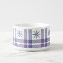 PURPLE DE PLUM FESTIVO Y SNOWFLAKES BLANCOS