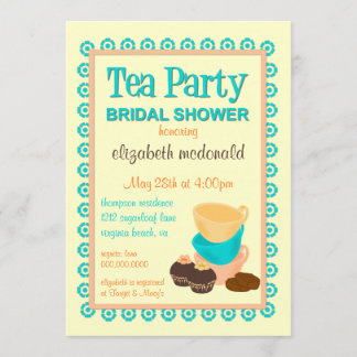 TBA - Invitación a un Té de Ducha Bridal
