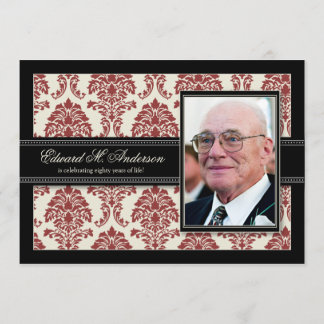 {TBA} Invitación de cumpleaños de Años de Oro a cu