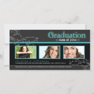 {TBA} Invitación de graduación de Gótico místico (