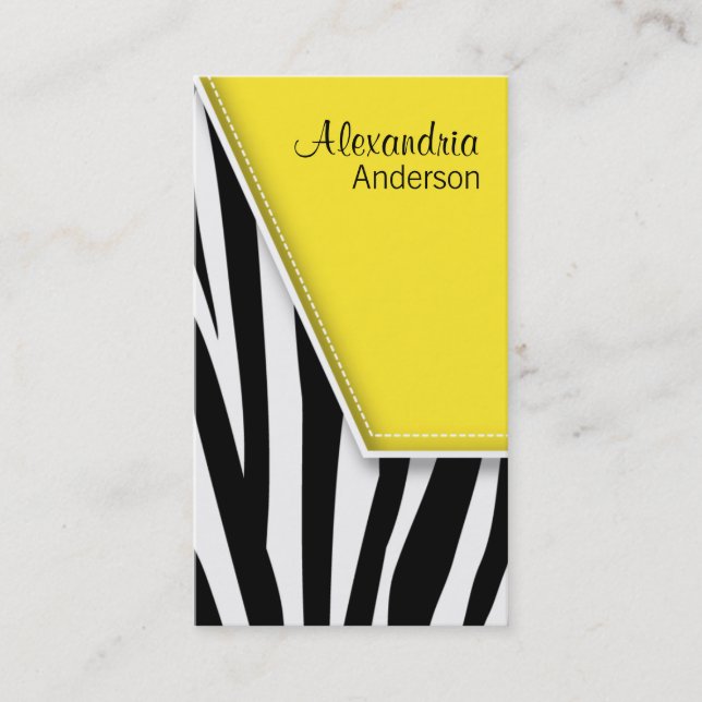 {TBA} Tarjetas de presentación de impresión Zebra  (Anverso)
