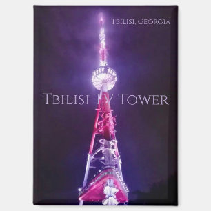 Tbilisi Georgia - Imán de la Torre de TV de Tbilis