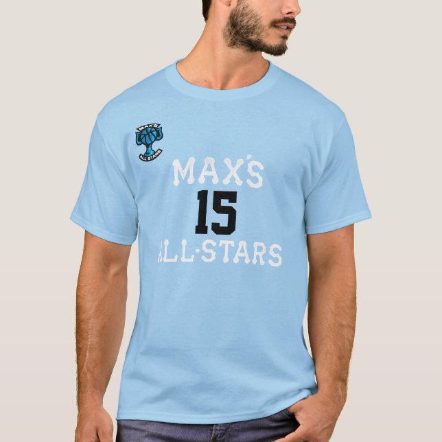 TBT15 Road Jersey T-Shirt de Max's All Stars (Anverso)