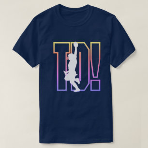 TD! Camiseta de fútbol americano