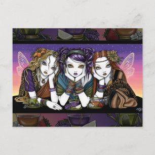 Té 4 Tres extrañas tarjetas de Fiesta KiKi