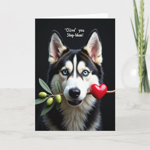 Te Ama Husky Mamá Política Tarjeta