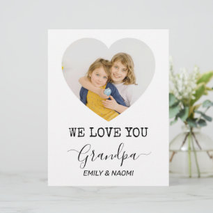 Te Amamos Abuelo Cabecera de papel personalizada