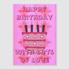 Te Amamos Feliz Cumpleaños