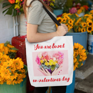 Te aman en la bolsa de día de San Valentín