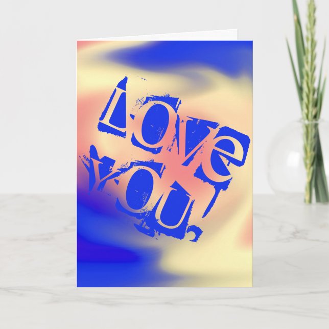 ¡Te Amas! Tarjeta (Anverso)