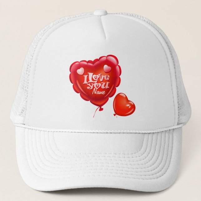 Te Amo 2 Gorras (Anverso)