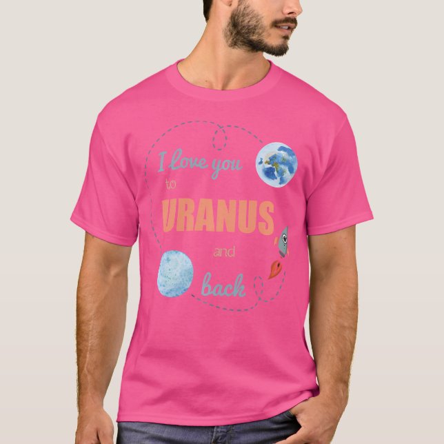 Te Amo A Júpiter Y A La Camisa De Astronomía (Anverso)