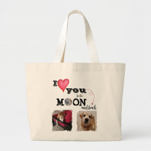 Te amo a la bolsa de la luna