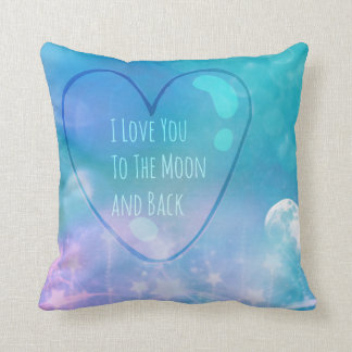 Te amo a la luna y a la almohada de encargo