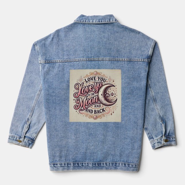 Te amo a la luna y la chaqueta trasera (Reverso )