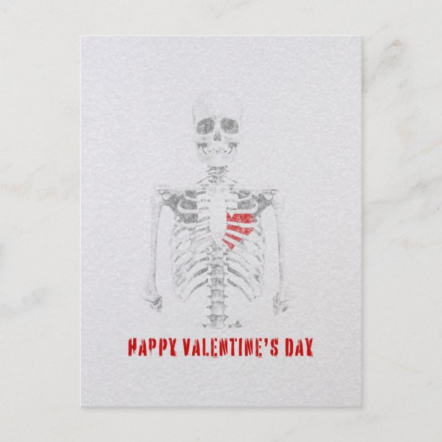 "TE AMO A LA MUERTE" - TARJETA DE EL DÍA DE SAN VA (Anverso)