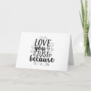 TE AMO AHORA, TE AMO SIEMPRE - TARJETA DE AMOR