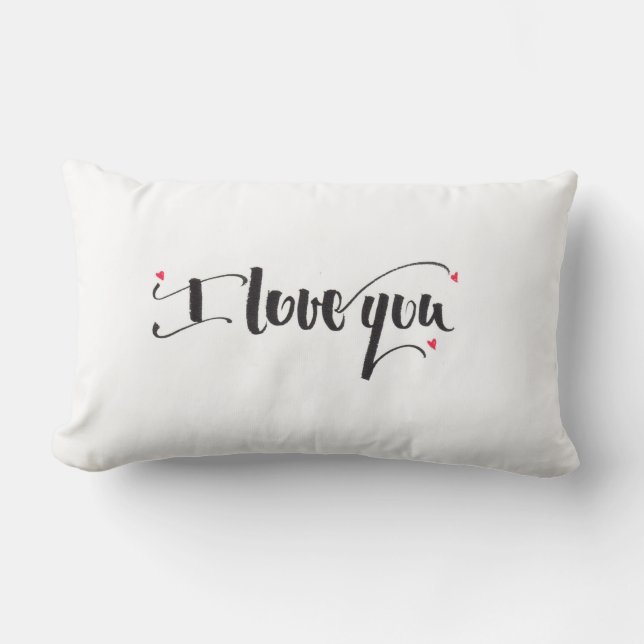 Te amo almohada (Anverso)