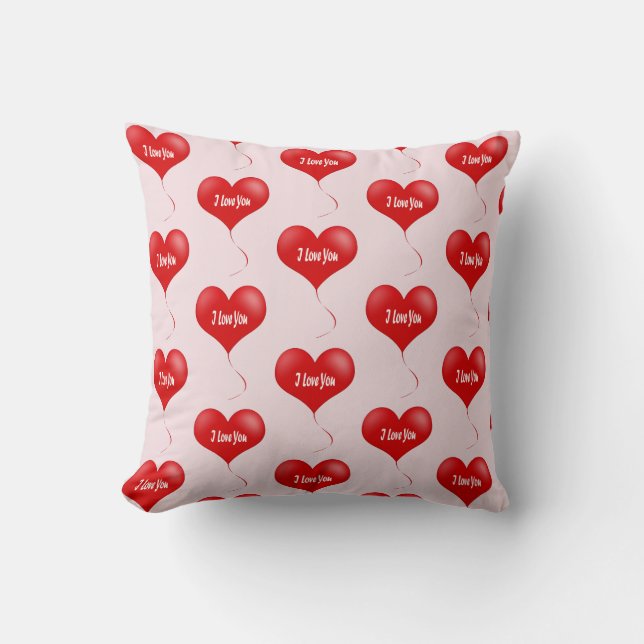 Te amo - almohada romántica (Anverso)