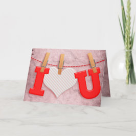 Te Amo Amor San Valentín Tarjeta Vintage