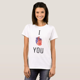 "Te amo" camiseta