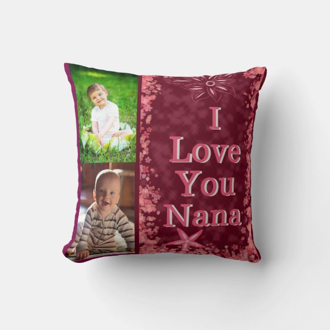 Te Amo Cojín decorativo Nana (Anverso)