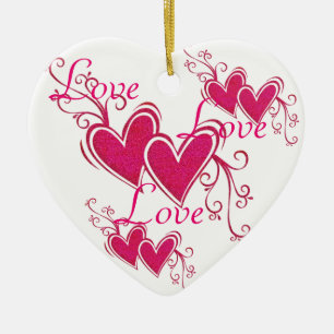 Te amo colección de regalos Ornamento cerámico