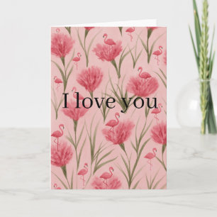 "Te amo como eres" Tarjeta de felicitación
