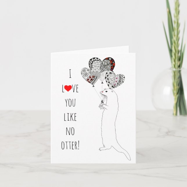 Te Amo Como Ninguna Otra Tarjeta de Felicitación d (Anverso)