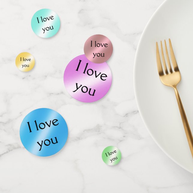 Te amo Confetti (Grupo)