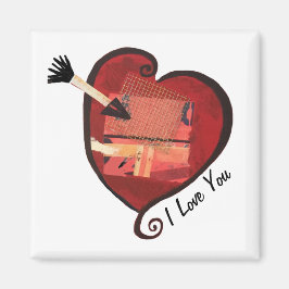 Te amo, corazón imán