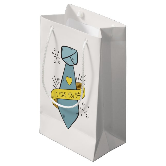 Te amo el día de tu padre | Bolsa de regalo (Angulo Anverso)