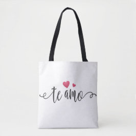 Te amo el español Valentín| Bolsa Tote